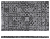 Black Marrakesh Melamine GN 1/1 Slab 53 x 32.5cm