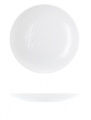 White Osaka Melamine Side Plate 23cm