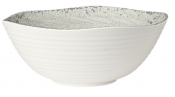 Pompeii Stone Small Round Bowl 24.4 x 9.5cm 2.25ltr (9 3/5 x 3 3/4inch 2.25L )