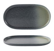 Rustico Premium Stoneware Dusk Oval Platter 33x18cm/11x7inch