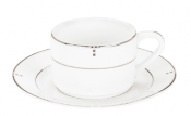 Cubiq Tea Cup Saucer  155mm x6