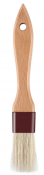 Pastry Brush Natural Bristle Flat 1inch