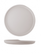 White Copenhagen Round Melamine Plate 22.5cm