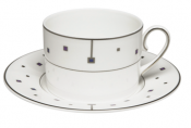 Virtu Tea Cup Saucer  155mm x6