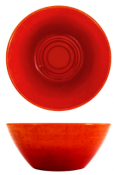 Orange Glazed Melamine Casablanca Bowl 24.5 x 10cm