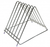 Chopping Board Rack Stainless Steel 6 Slot