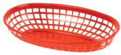 Fast Food Basket Oblong Red 238mm