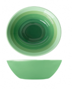 Shoots Green Atlantis Melamine Oval Bowl 23 x 20.5 x 7.5cm
