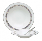 Clarity Rimmed Soup Plate  215mm x6