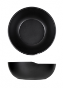 Black Copenhagen Round Melamine Bowl 20 x 7.5cm