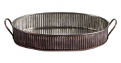 Serving Tray Antique Copper 31cm
