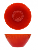 Orange Glazed Melamine Casablanca Bowl 20.5 x 9.5cm