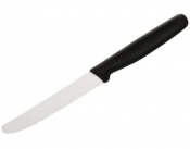 Tomato Knife Serrated Black 4inch