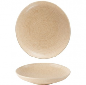 Rustico Premium Stoneware Nude Deep Plate 19cm/7?