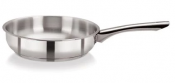 Frying Pan Stainless Steel 9inch/24cm (Induction Compatible)