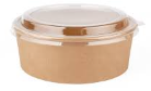 Salad Bowl Lid RPET 500/750/1000ml 150mm x300
