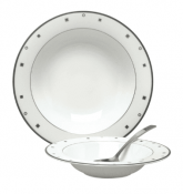 Shadow Rimmed Pasta Bowl  270mm x2