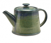 Terra Porcelain Aqua Green Teapot 50cl/17.6oz