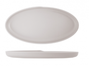 White Copenhagen Oval Melamine Dish 40 x 20cm