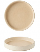 Rustico Premium Stoneware Nude Deep Walled Plate 23cm/9inch