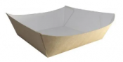 Burger Tray Kraft 165x155x40mm x500
