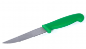 Vegetable Knife Serrated Green 4inch