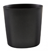Metallic Black Serving Cup 8.5 x 8.5cm