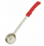 Spoodle/Portioner Peforated Red 2oz