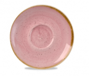 Churchill Stonecast Petal Pink Cappuccino Saucer 6.25inch