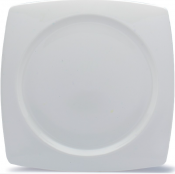 Glacier Square Plate  260mm x6