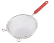 Sieve/Strainer Double Mesh with Plastic Handle 20cm