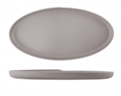 Sand Brown Copenhagen Oval Melamine Dish 47.5 x 24cm