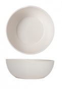 White Copenhagen Round Melamine Bowl 20 x 7.5cm