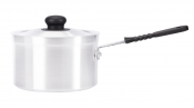 Saucepan with Lid & Silicone Handle Aluminium Heavy Duty 20cm
