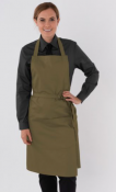 Dennys Bib Apron With Pocket And Adjustable Halter