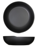 Black Copenhagen Melamine Bowl 28 x 7.5cm