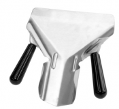 French Fry Bagger Dual Handle Stainless Steel