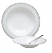 Maypole Rimmed Pasta Bowl  270mm x2