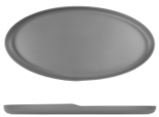 Grey Copenhagen Oval Melamine Dish 55 x 27.5cm