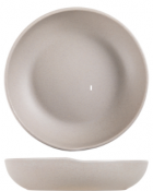 Sand Brown Copenhagen Melamine Coupe Bowl 24.5 x 5.3cm