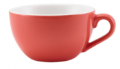 Porcelain Coral Bowl Shaped Cup 17.5cl/ 6oz