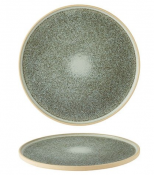 Pistachio Walled Plate 26cm/10inch
