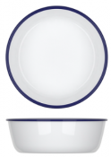 Enamel Melamine Athens Bowl 22.5 x 7.5cm