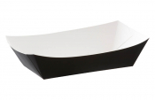 Meal Tray Large Black 240x175x55mm x500