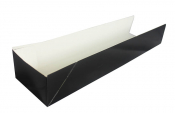 Hot Dog Sleeve Open Ended Black 240x70x40mm x500