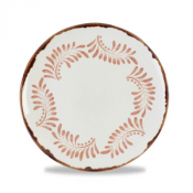 Dudson Harvest Mediterranean Terracotta  Organic Coupe Plate 10.6inch