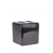 Ice Bucket Insulated Square Black 4L
