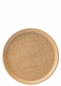 Maze Flax Walled Plate 7inch (17.5cm)