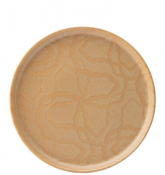 Maze Flax Walled Plate 12inch (30cm)