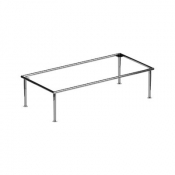 Fusion Stainless Steel Rectangle Riser 61 x 28 x 15.3cm (24 x 11 x 6inch)